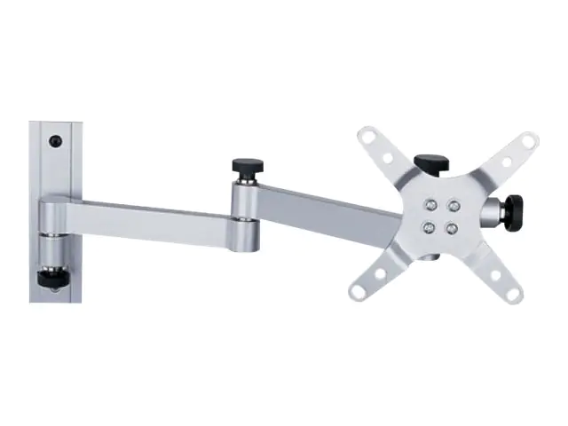 TECHly LED 100 - Befestigungskit (Schwenkarm-Wandhalterung) - für LCD TV - Silber - Bildschirmgröße: 33-76.2 cm (13"-30") - Wandmontage