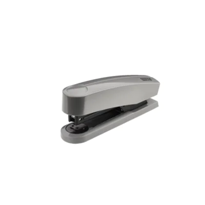 NOVUS Heftgerät B 2 COLOR ID 2.0 24/6, 26/6 fest/lösbar/nageln 25 Bl. (80 g/m²) inkl. 200 Heftklammern 24/6 SUPER Metall/Kunststoff smart grey