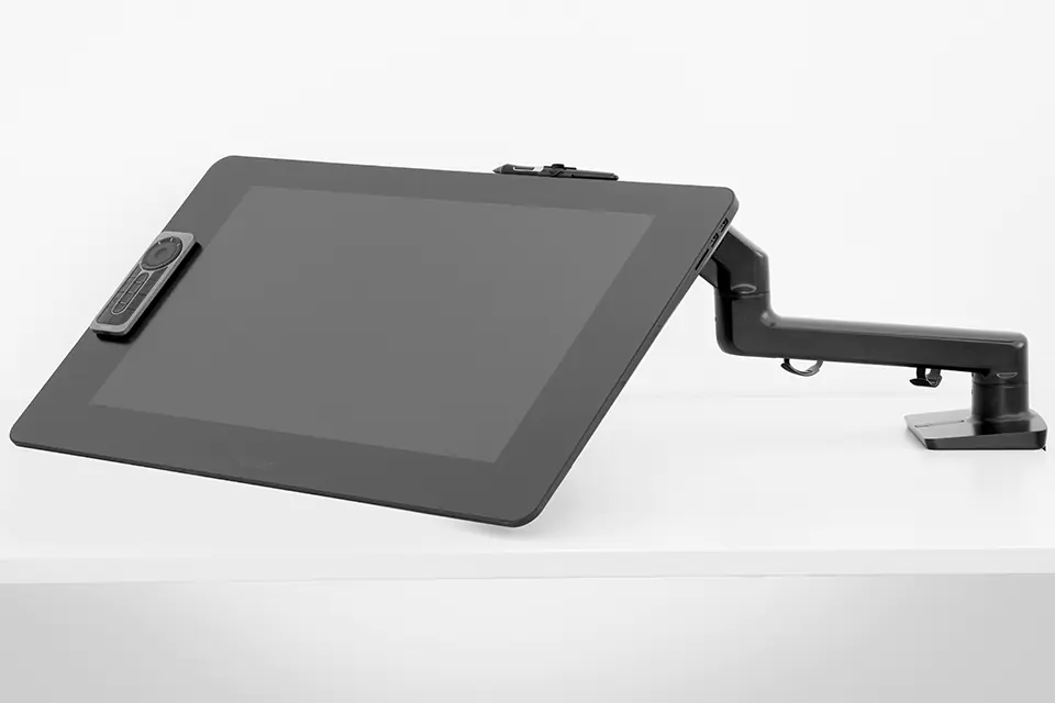 Wacom Ergo Flex - Befestigungskit - für LCD-Display / Digitalisierer - Tischmontage - für Wacom DTH-2242; Cintiq Pro 24 Creative Pen & Touch Display, DTH-3220, DTK-2420