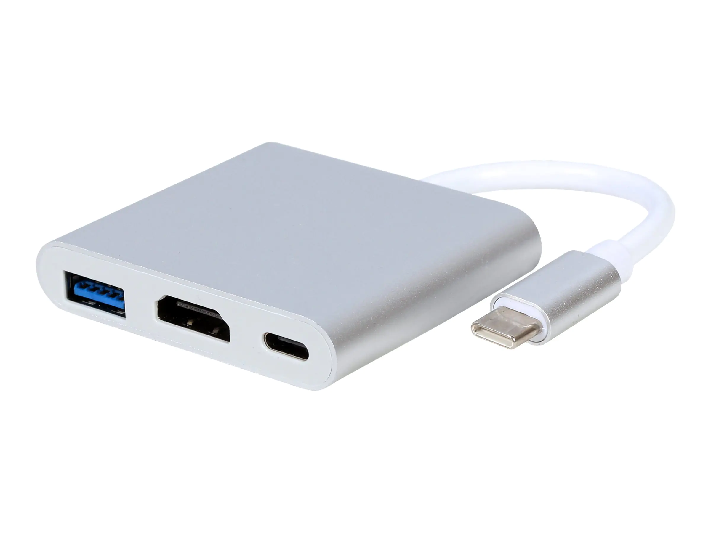 Gembird A-CM-HDMIF-02-SV - Dockingstation - USB-C