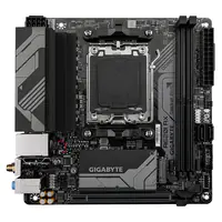 Gigabyte A620I AX - 1.0 - Motherboard - Mini-ITX - Socket AM5 - AMD A620 Chipsatz - USB 3.2 Gen 1, USB-C 3.2 Gen 1, USB 3.2 Gen 2 - 2.5 Gigabit LAN, Wi-Fi 6E, Bluetooth - Onboard-Grafik (CPU erforderlich) - HD Audio (8-Kanal)