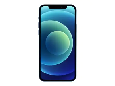 Apple iPhone 12 - 5G Smartphone - Dual-SIM / Interner Speicher 64 GB - OLED-Display - 6.1" - 2532 x 1170 Pixel - 2 x Rückkamera 12 MP, 12 MP - front camera 12 MP - Blau