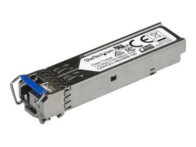 StarTech SFPGE10KT3R5 Transceiver Modul (SFP Module, 1000Base-BX10-U Juniper kompatibel, Glasfaser, LC Single Mode mit DDM) - SFP (Mini-GBIC)-Transceiver-Modul (gleichwertig mit: Juniper SFP-GE10KT13R15) - GigE - 1000Base-BX10-U - LC Single-Modus - bis zu