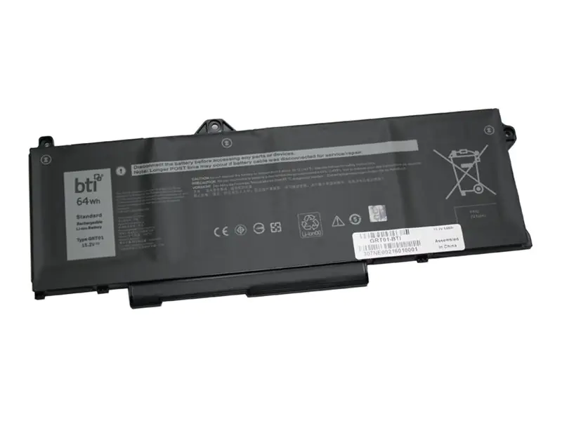 BTI Laptop-Batterie (gleichwertig mit: Dell GRT01, Dell R05P0, Dell 0R05P0, Dell CN-0R05P0, De