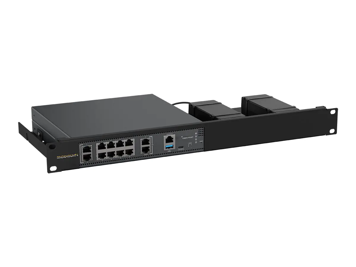 Rackmount.IT RM-CP-T8, Montageschelle, Schwarz, 1,51 kg