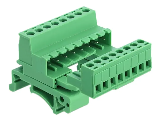 Delock - Netzanschlussadapter-Kit - grün