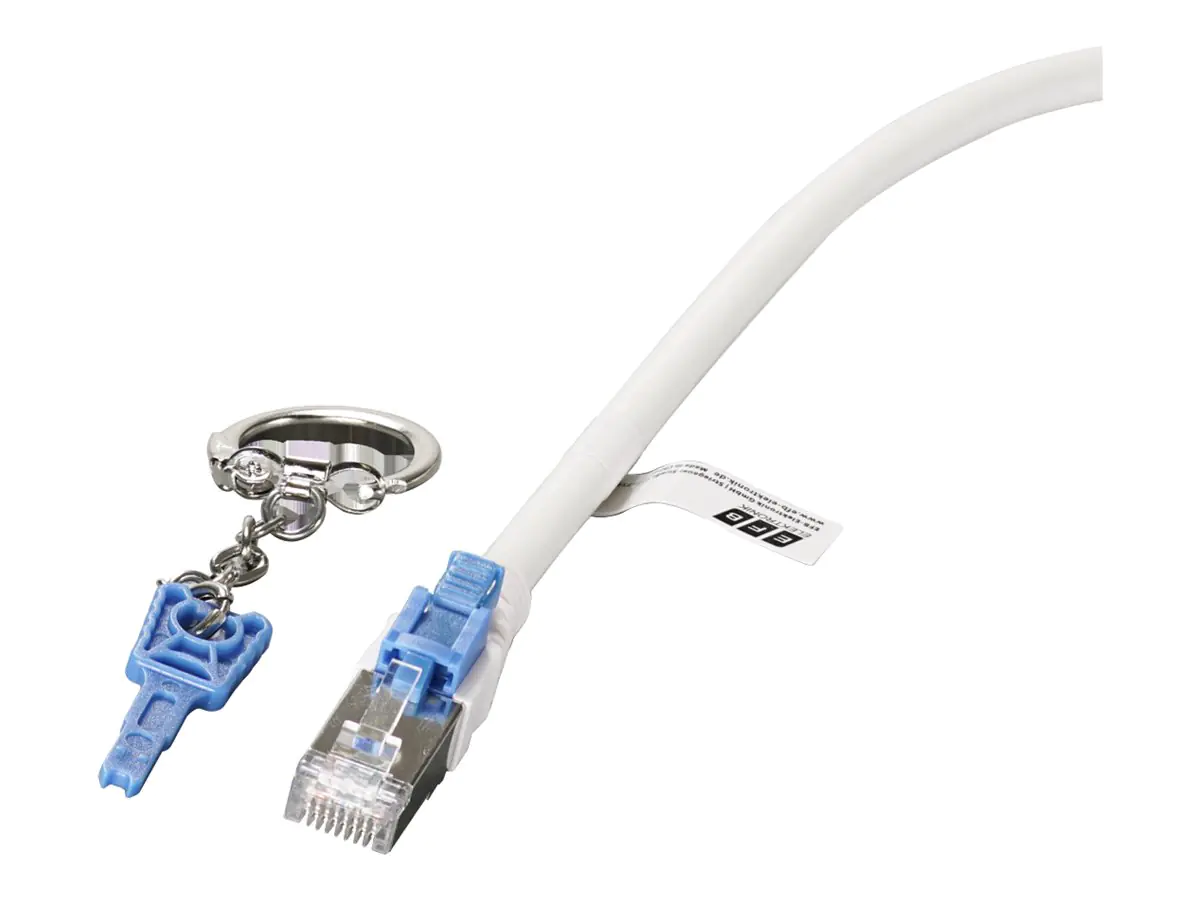 EFB-Elektronik - Patch cord lock key - Blau