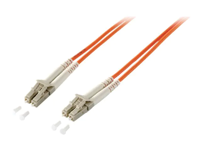 equip Pro - Patch-Kabel - LC Multi-Mode (M) bis LC Multi-Mode (M) - 15 m - Glasfaser - Duplex - 50/125 Mikrometer - OM3 - halogenfrei - Türkis