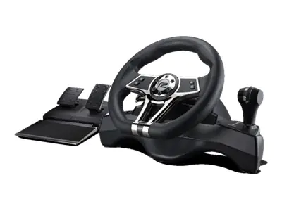 Ready2Gaming Hurricane Wheel Pro - Lenkrad-, Pedale- und Schaltknüppel-Set - kabelgebunden - für PC, Sony PlayStation 3, Sony PlayStation 4, Nintendo Switch