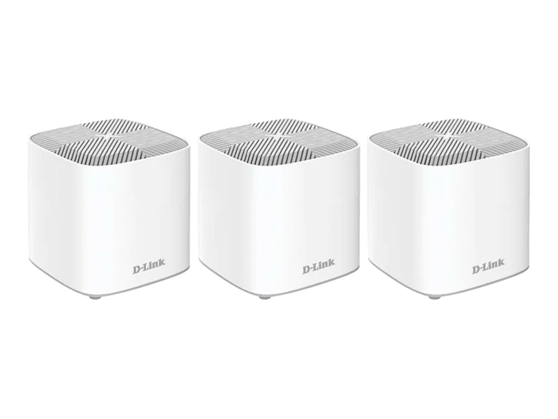 D-Link Covr Whole Home COVR-X1863 - WLAN-System - (3 Router) - bis zu 600 qm - Netz 1GbE - Wi-Fi 6 - Dual-Band