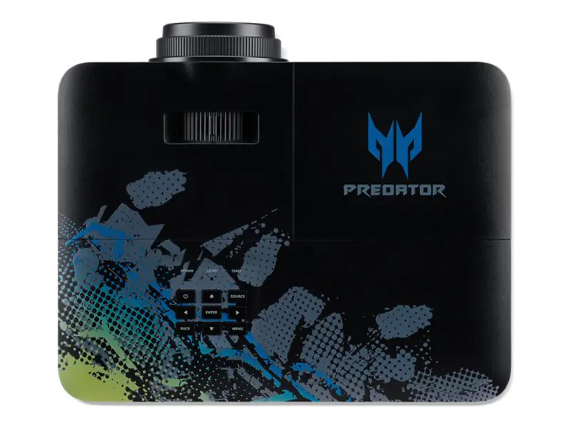 Acer Predator GM712 - DLP-Projektor - 3D - 3600 ANSI-Lumen - 3840 x 2160 - 16:9 - 4K - 802.11a/b/g/n/ac wireless / Bluetooth 4.2 / Miracast