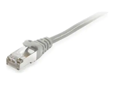 equip - Patch-Kabel - RJ-45 (M) zu RJ-45 (M) - 25 m - S/FTP - CAT 6 - halogenfrei, geformt, verseilt - Grau