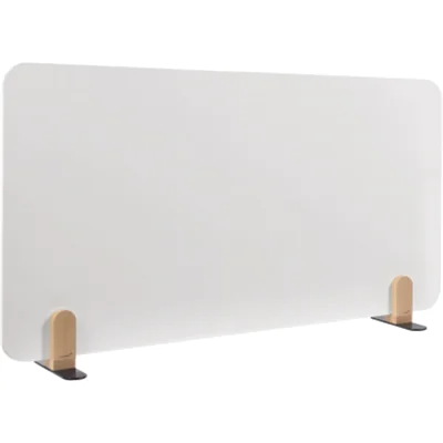 LEGAMASTER ELEMENTS Tischtrennwand Whiteboard 60x120cm Halterungen, Schreibtisch-Trennwand, Weiß, 1200 x 11 mm, Stahl, FSC C158462, 1200 mm 7-209921