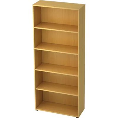 Hammerbacher Regal V4000/6 5OH 80x1.880x33cm buche