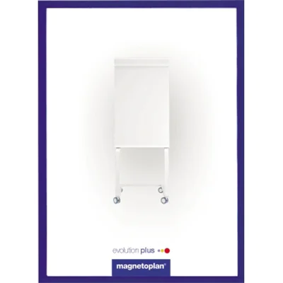 magnetoplan Magnetrahmen Magnetofix 1130303 DIN A4 blau 5 St./Pack.