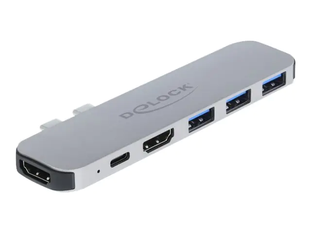 Delock Dockingstation - USB-C - HDMI - für Apple MacBook Pro (Anfang 2020, Ende 2016, Mitte 2017, Mitte 2018, Mitte 2019) 87753