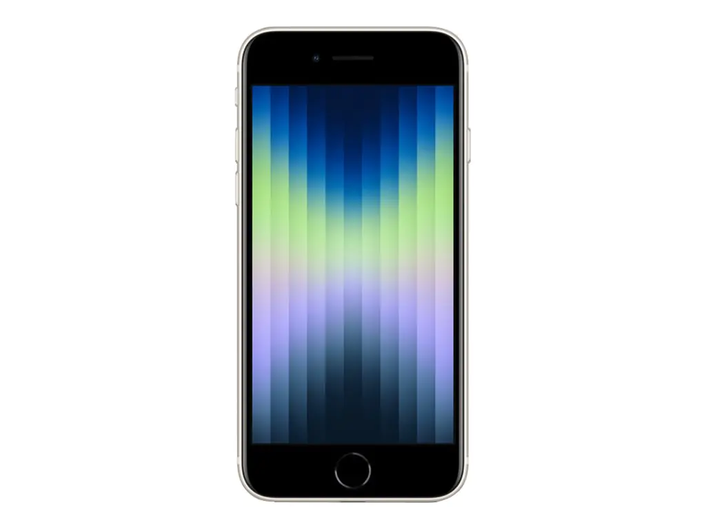 Apple iPhone SE (3rd generation) - 5G Smartphone - Dual-SIM / Interner Speicher 256 GB - LCD-Anzeige - 4.7" - 1334 x 750 Pixel - rear camera 12 MP - front camera 7 MP - Starlight