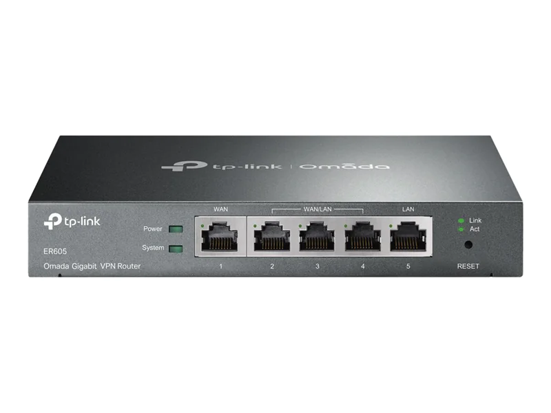 TP-Link SafeStream TL-R605 - Router 4-Port-Switch - 1GbE