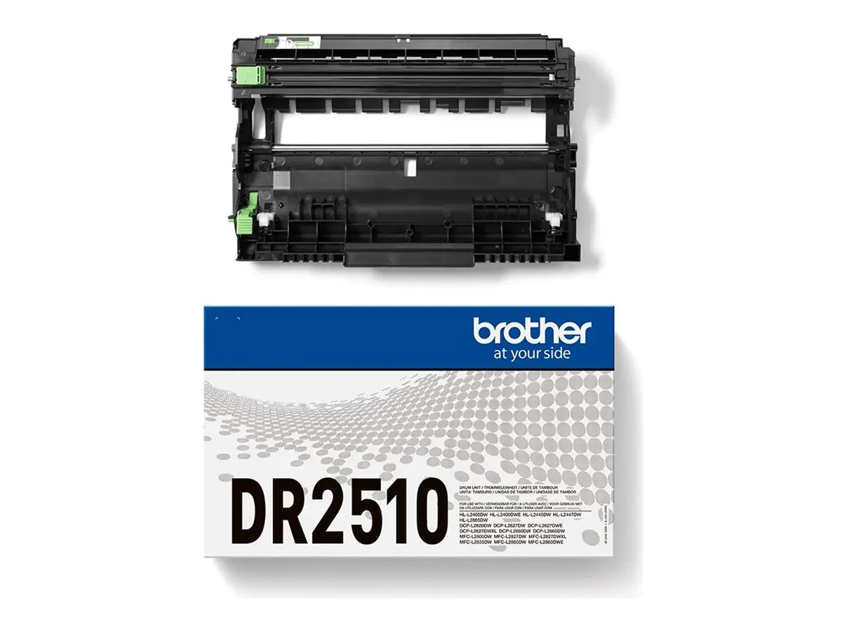 Brother DR2510 - Original - Box - Trommeleinheit - für Brother DCP-L2620, DCP-L2627, DCP-L2660, HL-L2447, MFC-L2800, MFC-L2827, MFC-L2860
