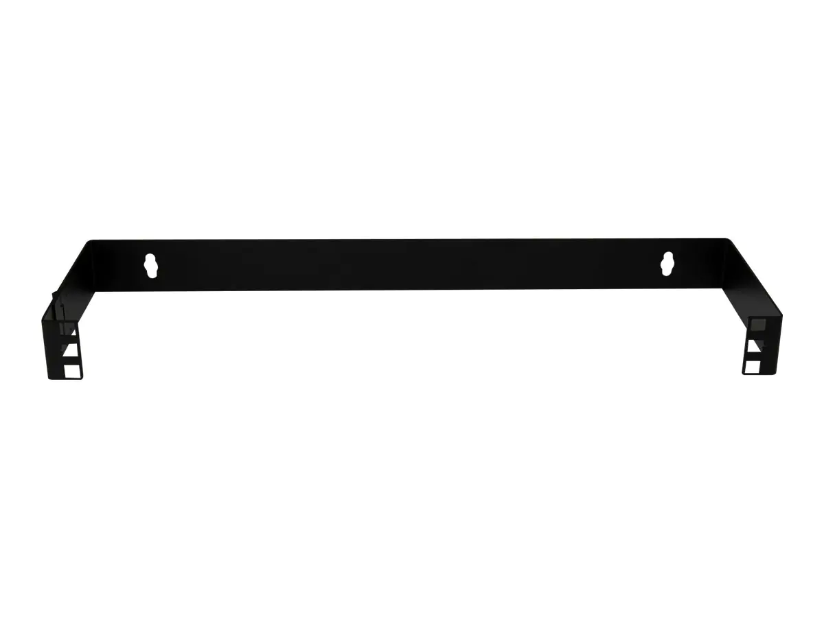 StarTech.com 1 HE 19 Patchpanel Halteung mit Scharnier zur Wandmontage - Wandbefestigung - 1U - 48.3 cm (19") WALLMOUNTH1