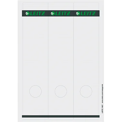 Leitz Ordneretikett 16870085 lang/breit Papier grau 75 St./Pack.