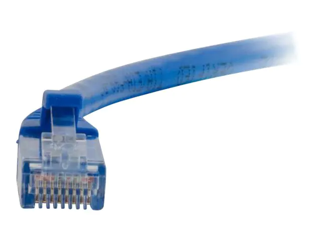 C2G Cat6 Booted Unshielded (UTP) Network Patch Cable - Patch-Kabel - RJ-45 (M) zu RJ-45 (M) - 50 cm - UTP - CAT 6 - geformt, ohne Haken, verseilt - Blau