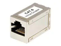 equip Pro - Netzwerkkoppler - RJ-45 (W) zu RJ-45 (W) - Silber