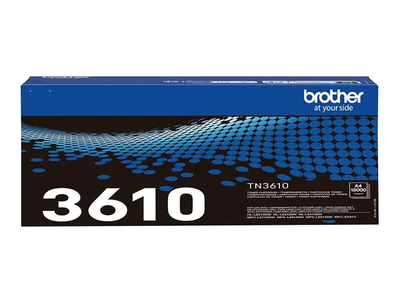 Brother TN3610 - Schwarz - original - Box - Tonerpatrone - für Brother HL-L6210DW, HL-L6410DN, HL-L6415DN, MFC-L6710DW, MFC-L6910DN, MFC-L6915DN