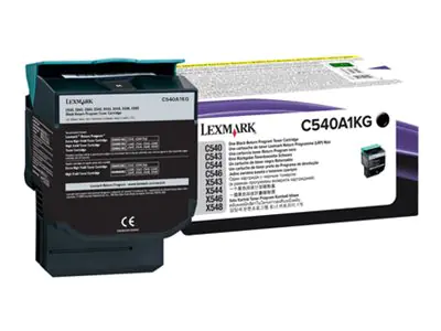 Lexmark Schwarz - original - Tonerpatrone LCCP C540A1KG