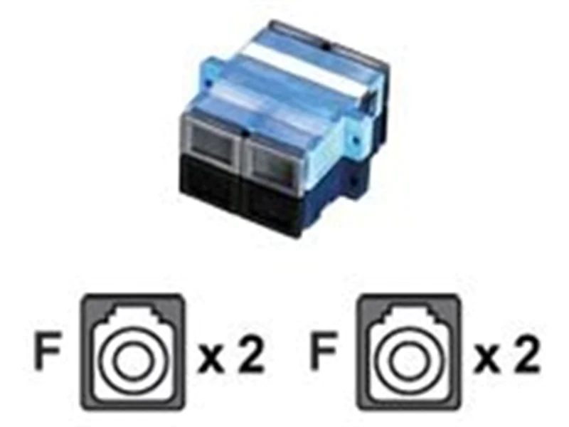 Roline - Netzwerkkoppler - LC Single-Modus (M) zu LC Single-Modus (W) - Glasfaser