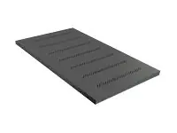 TRITON Bottom Sheet - Rack - Regal - Schwarz - 1U - 48.3 cm (19") RAB-UP-550-A4