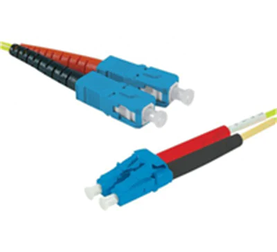 Azenn Connect LWL Patchkabel HD 9/OS2-Faser SC Duplex Stecker/LC Stecker gelb - Kabel - 50 m 393232