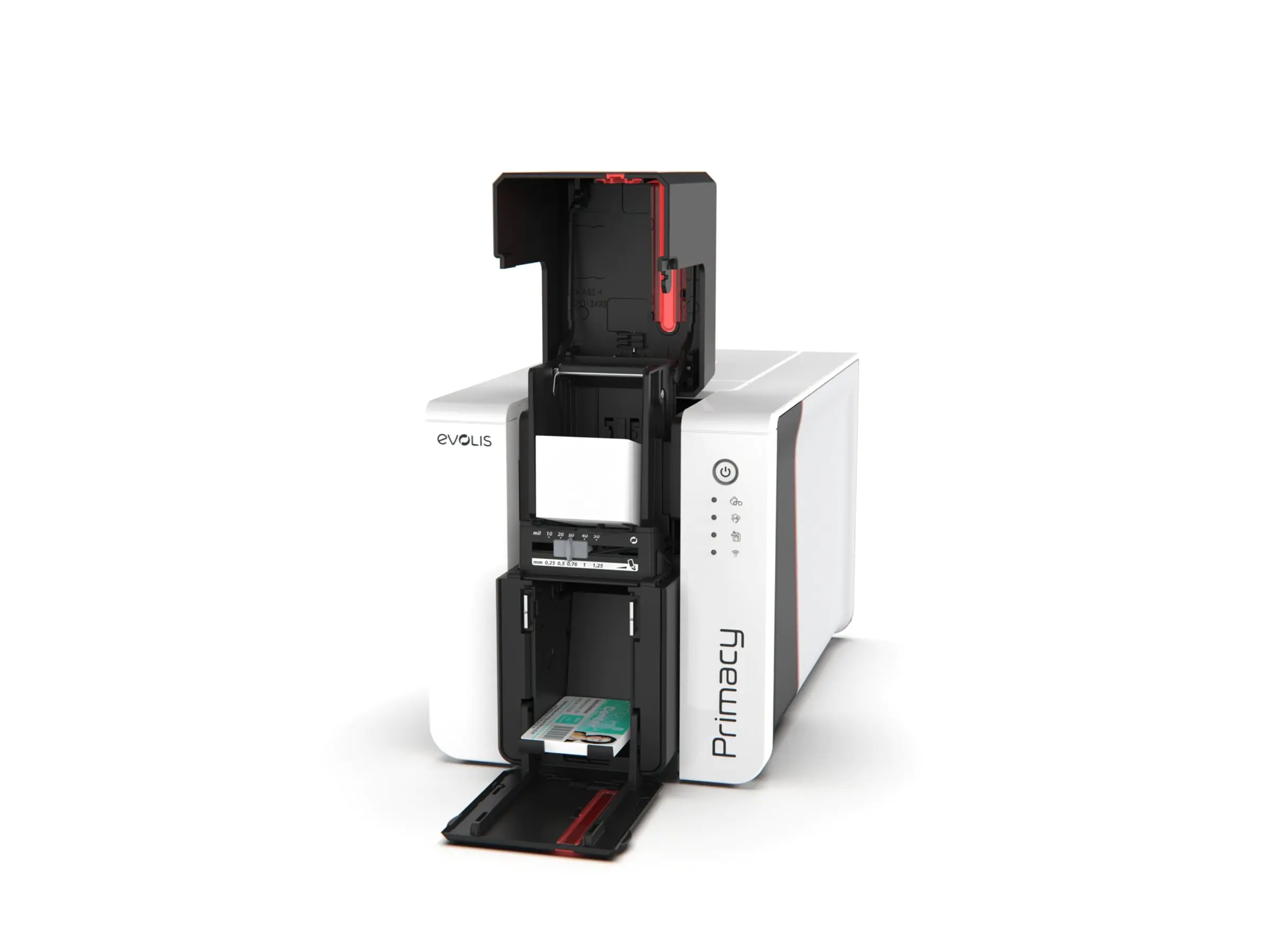 Evolis Primacy2 Simplex Smart RFID USB/LAN/OMNIKEY5122 kontaktl.