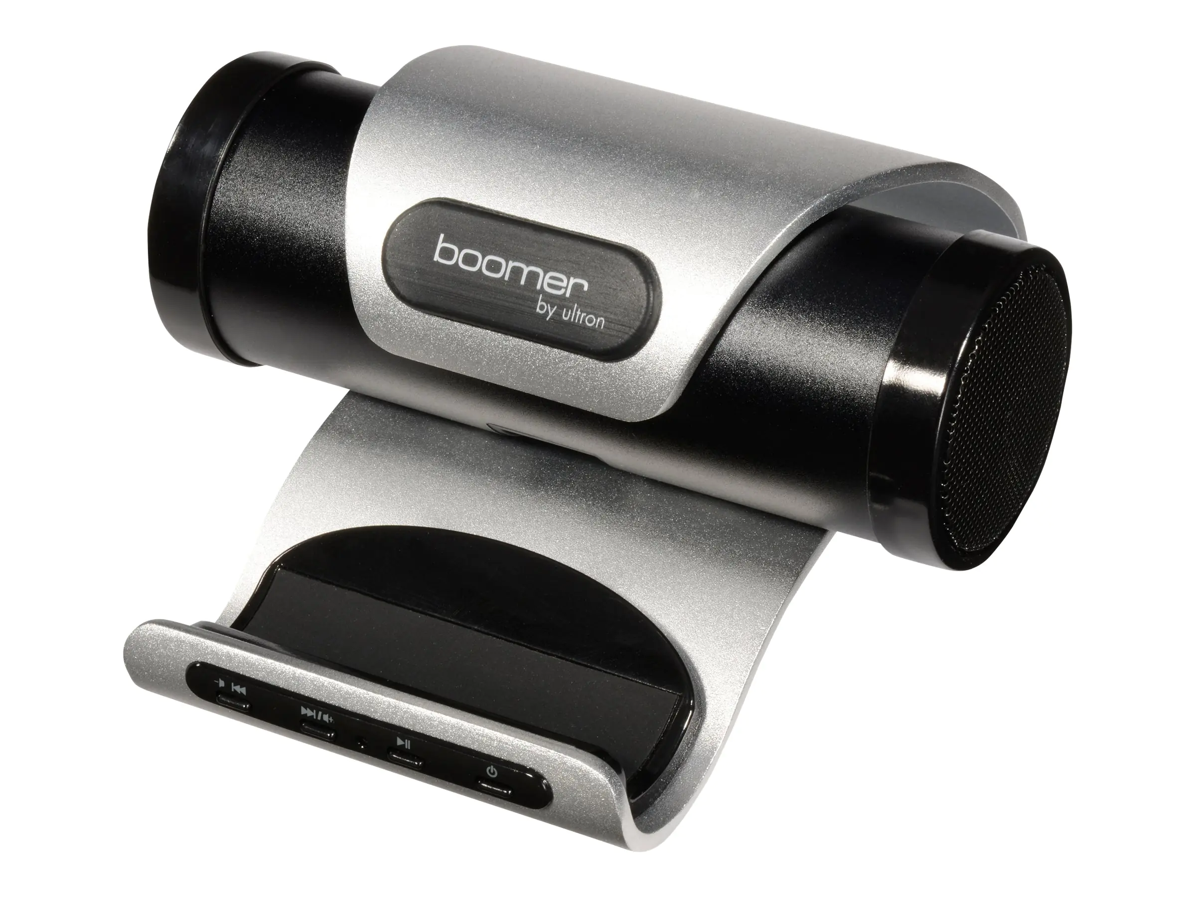 Ultron boomer dock - Lautsprecher - tragbar - kabellos - Bluetooth - 3 Watt (Gesamt)