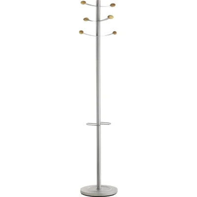 UNILUX Garderobenständer BOUQUET 400069048 173cm 6Haken metallgrau