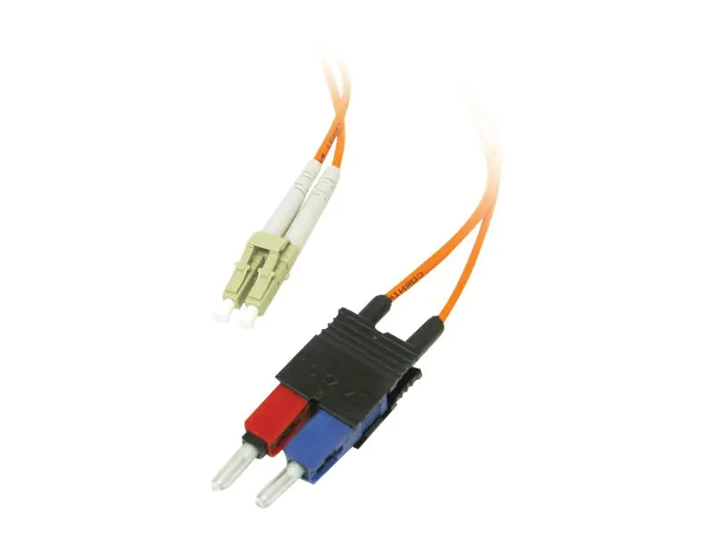 C2G Low-Smoke Zero-Halogen - Patch-Kabel - LC Multi-Mode (M)
