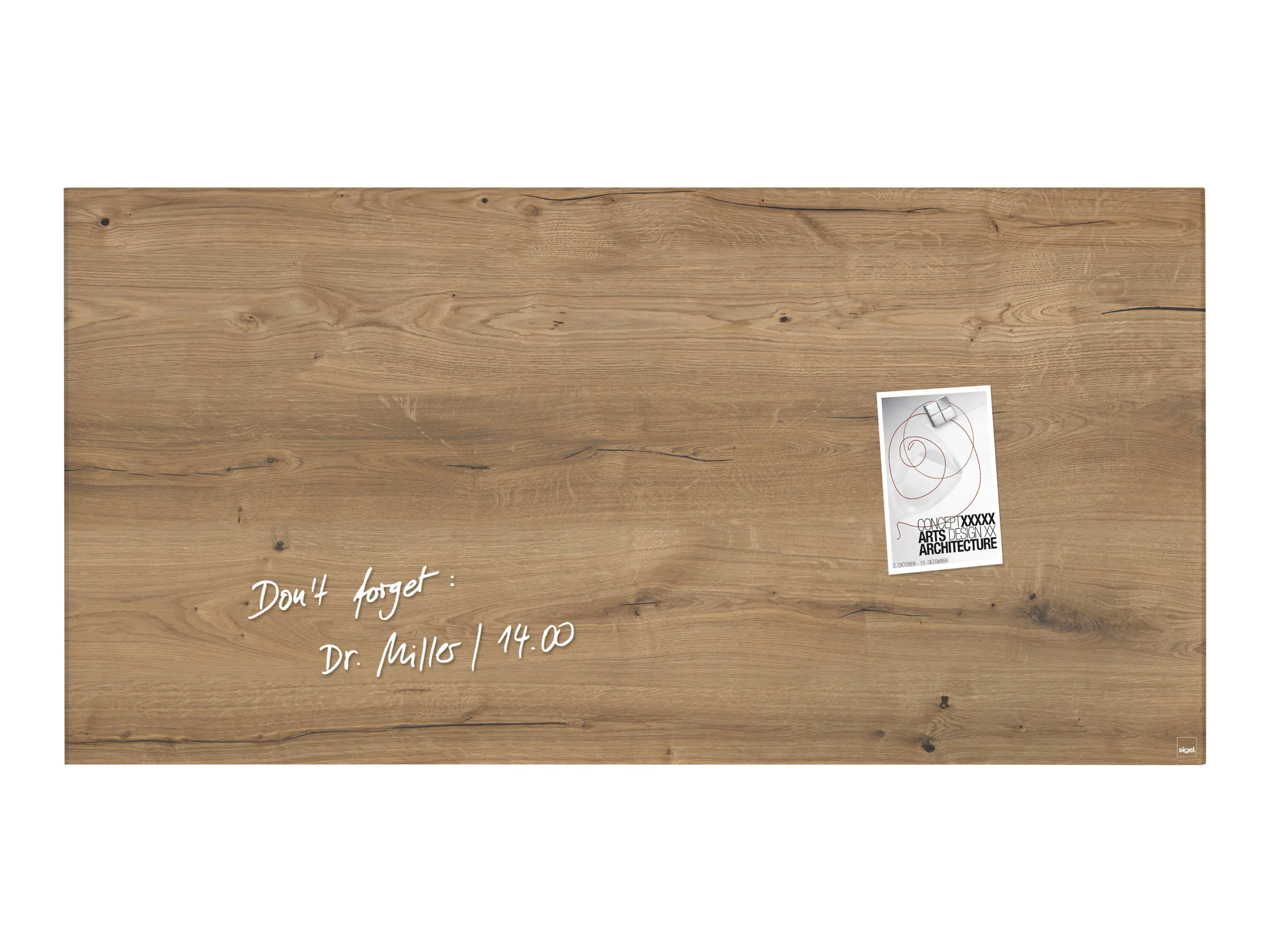 Sigel artverum - Whiteboard - geeignet für Wandmontage GL258