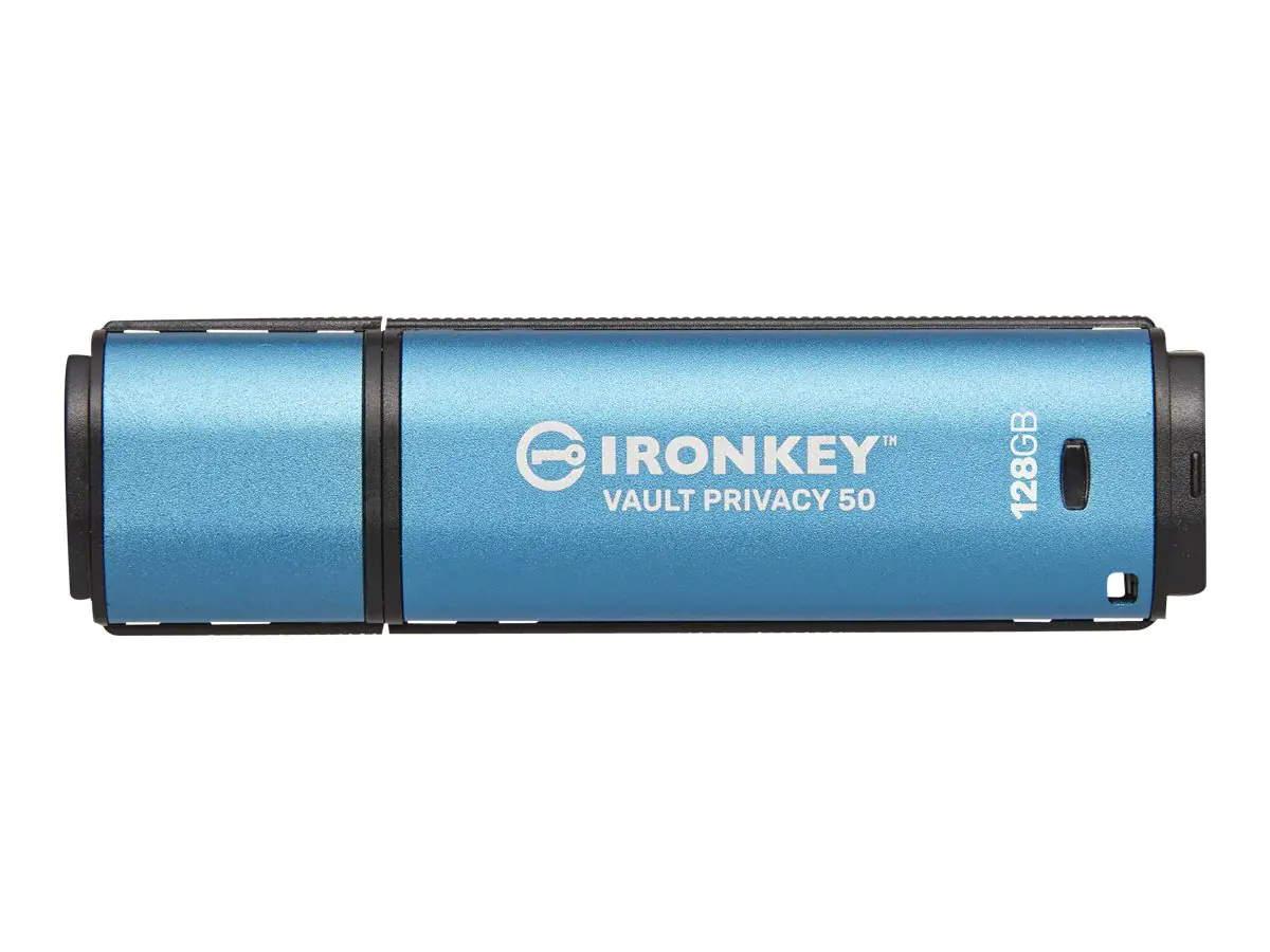 Kingston IronKey Vault Privacy 50 Series - USB-Flash-Laufwerk - verschlüsselt - 16 GB - USB 3.2 Gen 1 - TAA-konform