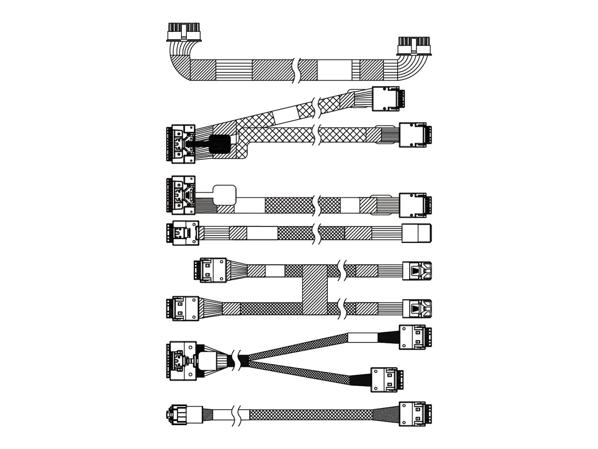 Lenovo Speicherkabelkit - für 10 x 2,5" AnyBay