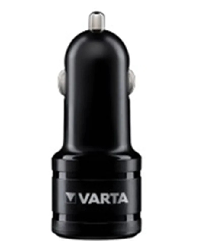 Varta Car Charger Dual USB Ladegerät 30 W 1x USB-A USB-C Schwarz KFZ - Ladegerät 57932101401