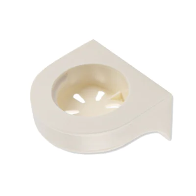 HYGOSTAR Wandhalterung 1 Flaschenhalter Kunststoff weiß