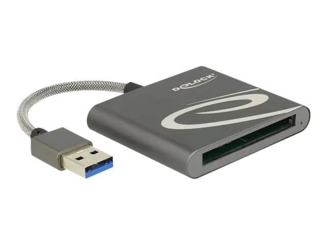Delock Kartenleser (CFast Card Typ I, CFast Card Typ II)