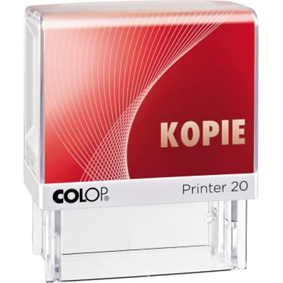 COLOP Textstempel Printer 20 KOPIE 100671 38mm Kunststoff rt