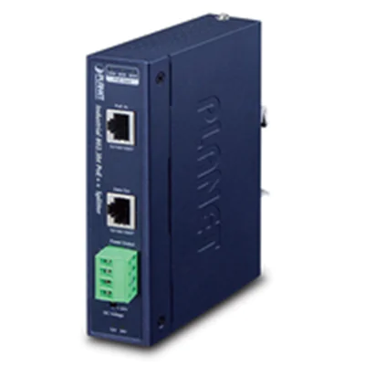 Planet IPOE-173S - IEEE 802.3,IEEE 802.3ab,IEEE 802.3at,IEEE 802.3bt,IEEE 802.3u - 10/100/1000Base-T(X) - Blau - Metall - IP30 - FCC 15 A - CE