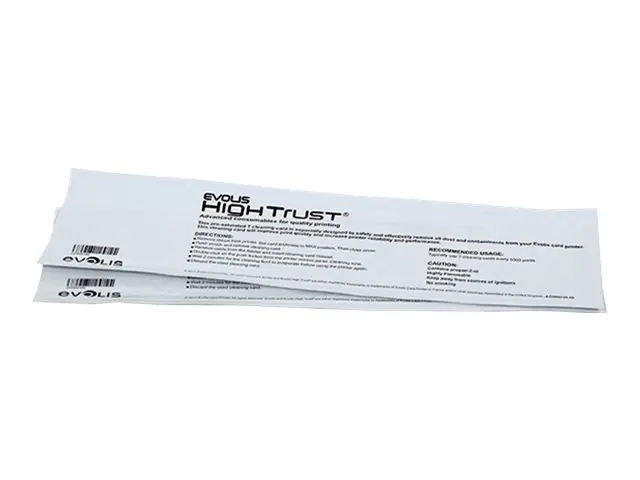 Evolis High Trust T' Card Cleaning Kit - Druckerreinigungskarte (Packung mit 10) ACL004