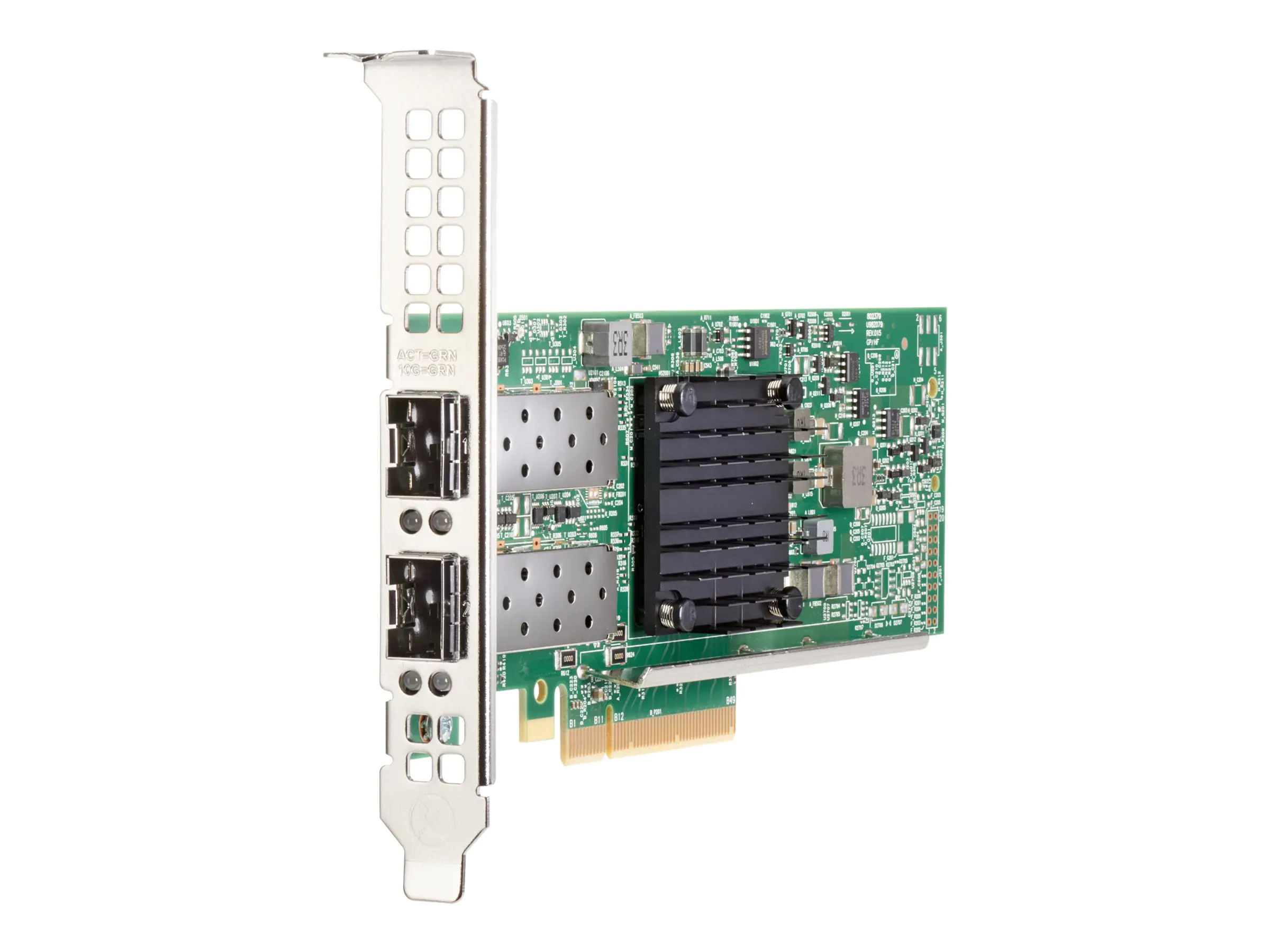 HPE 537SFP+ - Netzwerkadapter - PCIe 3.0 x8 - 10 Gigabit SFP+ x 2 - für ProLiant DL380 Gen10