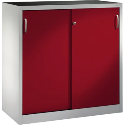 C+P Werkzeugschrank 205709S10040 Schiebetür 1200x1200x500mm lgr/rrt