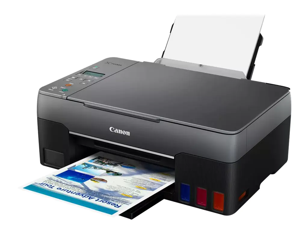 Canon PIXMA G3560 - Multifunktionsdrucker - Farbe - Tintenstrahl - nachfüllbar - A4 (210 x 297 mm), Letter A (216 x 279 mm) (Original) - A4/Legal (Medien) - bis zu 10.8 ipm (Drucken) - 100 Blatt - USB 2.0, Wi-Fi(n)