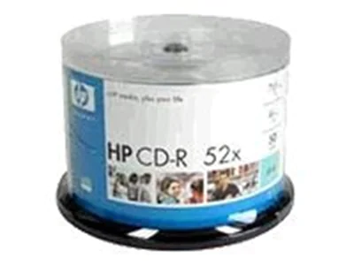 HP - 50 x CD-R - 700 MB (80 Min) 52x - Spindel