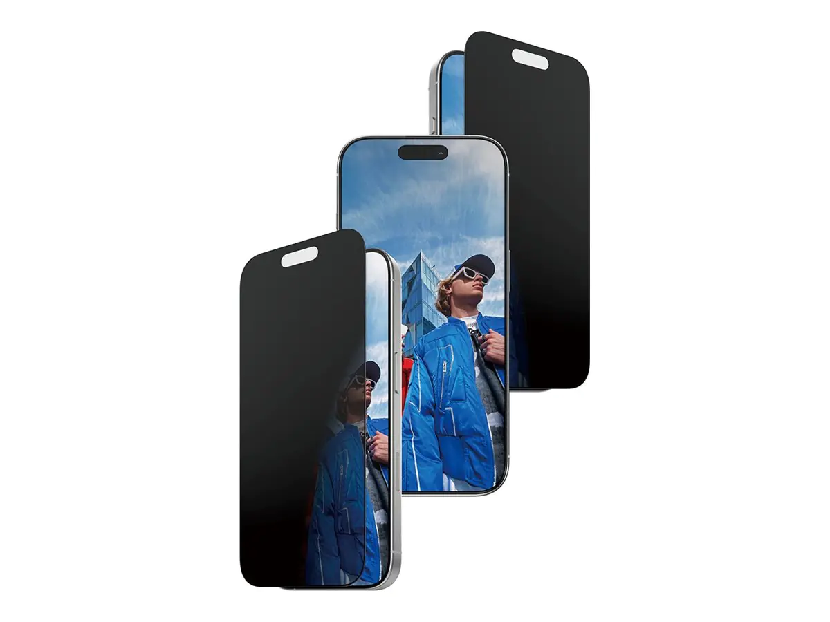 PanzerGlass Privacy Screen Protector w. black Frame iPhone 17/16 Pro